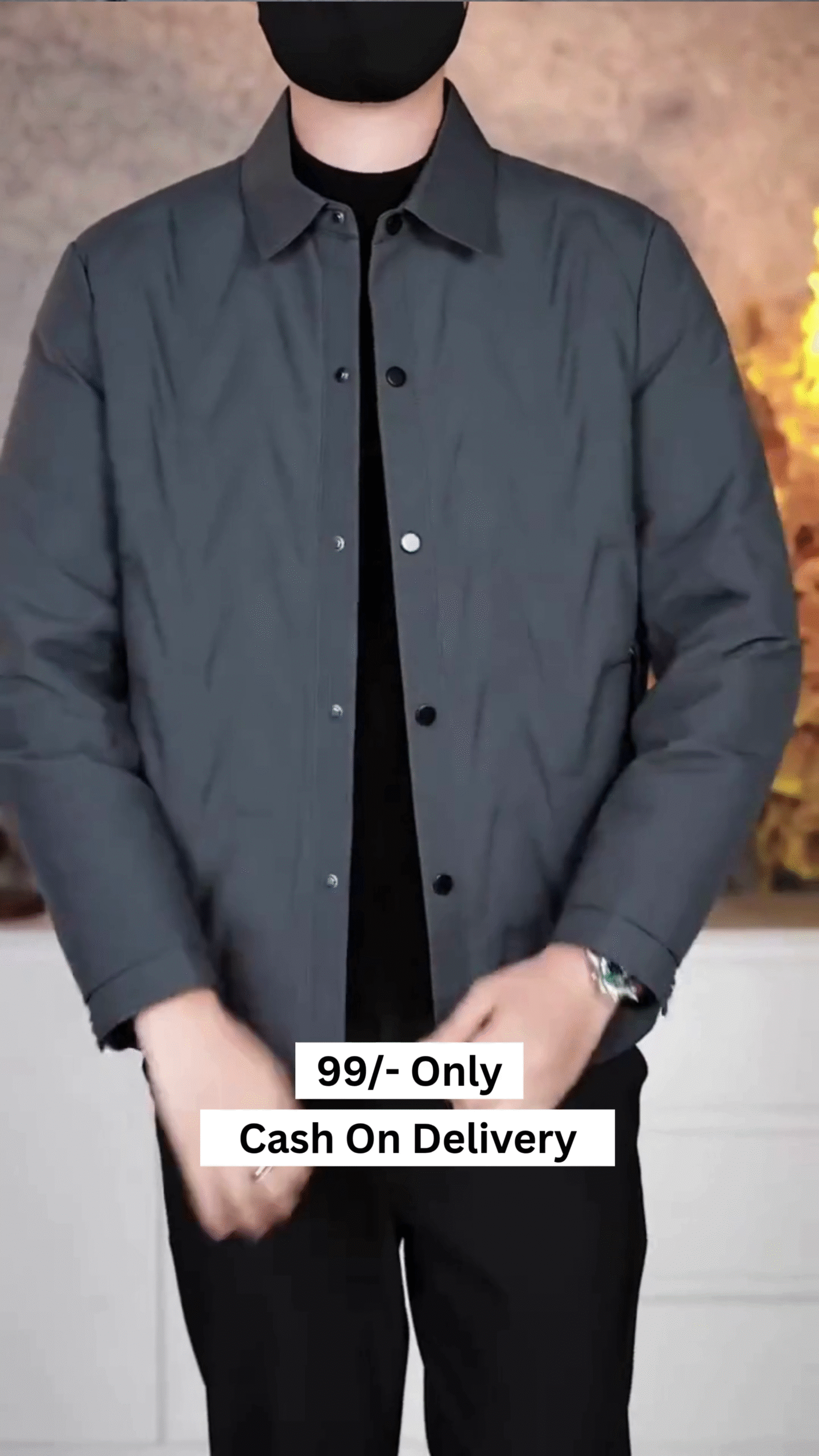 Mens Jacket Lightweight Spring Fall Warm Coat Business Casual windbreaker Jacket Quilted jackets for Men