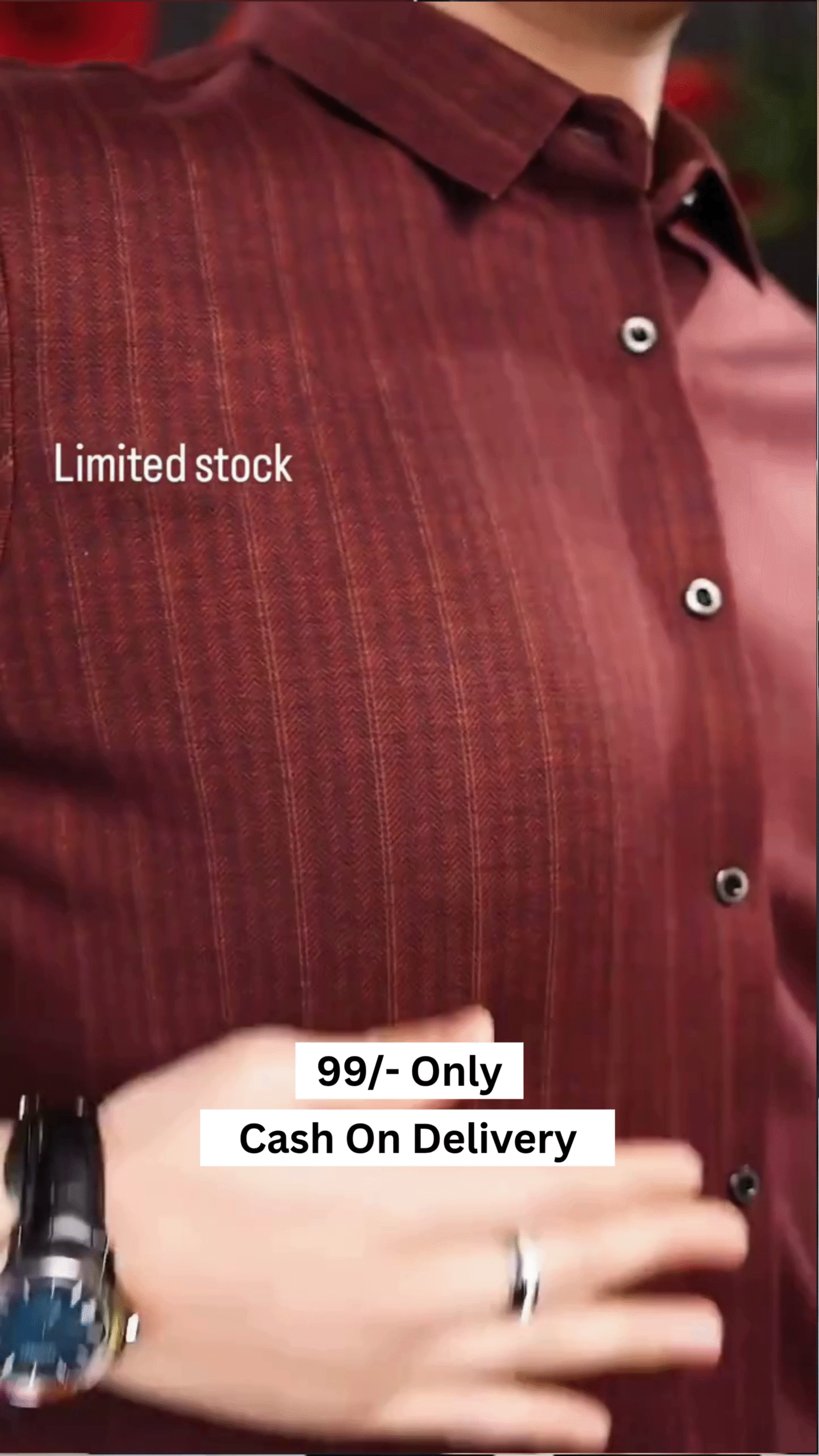 Men Striped Slim Fit Formal Shirt