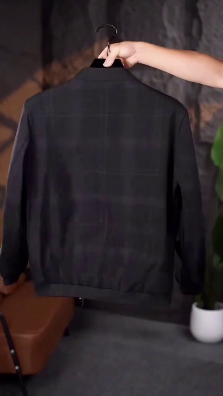 Classic Black Lightweight Bomber Jacket